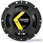 Kicker DSC6704 D-Series 6.75" 240W 2-Way 4-Ohm Coaxial Speakers - Image 5