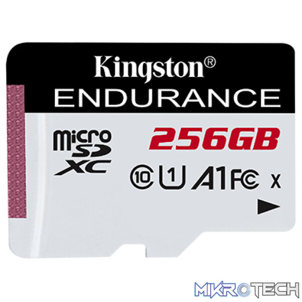 Kingston 256GB High-Endurance microSD Memory Card Kingston 256GB High-Endurance microSD Memory Card