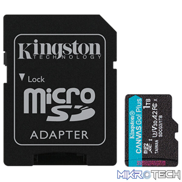 Kingston Canvas Go! Plus 1TB microSD Memory Card - Image 2
