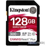Kingston Canvas React Plus 128GB SD Memory Card - Image 2
