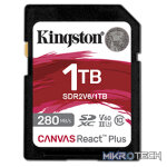Kingston Canvas React Plus V60 1TB SDHC Memory Card - Image 2