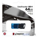 Kingston DataTraveler 80M 64GB USB3.2 Gen1 Type-C Flash Drive - Image 3