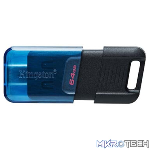 Kingston DataTraveler 80M 64GB USB3.2 Gen1 Type-C Flash Drive Kingston DataTraveler 80M 64GB USB3.2 Gen1 Type-C Flash Drive