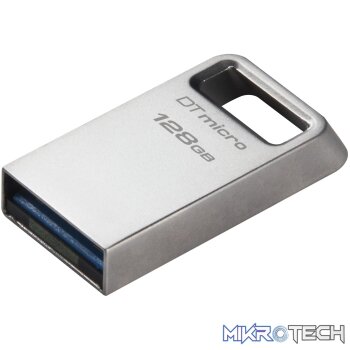 Kingston DataTraveler Micro 128GB USB 3.2 Gen 1 Flash Drive