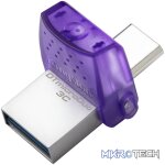 Kingston DataTraveler microDuo 3C 256GB USB3.2 Gen1 Type-C and Type-A Flash Drive