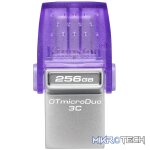 Kingston DataTraveler microDuo 3C 256GB USB3.2 Gen1 Type-C and Type-A Flash Drive - Image 3