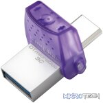 Kingston DataTraveler microDuo 3C 64GB USB3.2 Gen1 Type-C and Type-A Flash Drive