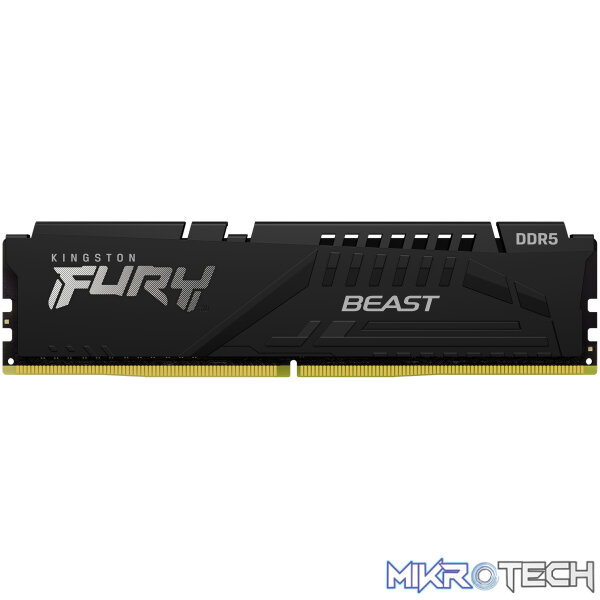 Kingston Fury Beast 16GB DDR5-5200 Module - CL36 Kingston Fury Beast 16GB DDR5-5200 Module - CL36