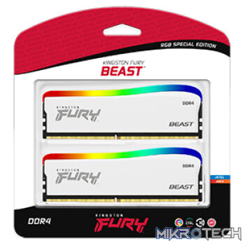 Kingston Fury Beast RGB 32GB DDR4-3200 (2x16GB)- CL16