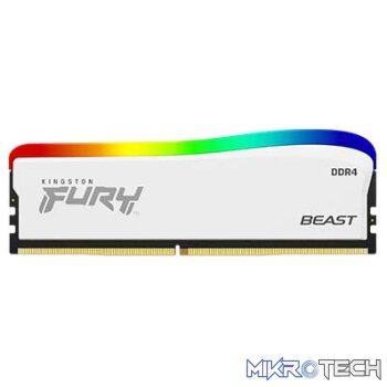 Kingston Fury Beast RGB 8GB DDR4-3600 Module - CL17