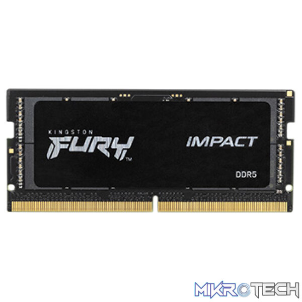 Kingston Fury Impact 32GB (2x16GB) DDR5-5600 CL40 SODIMM Kit - 1.1V - Image 3