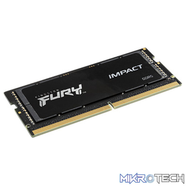 Kingston Fury Impact 32GB (2x16GB) DDR5-5600 CL40 SODIMM Kit - 1.1V - Image 4
