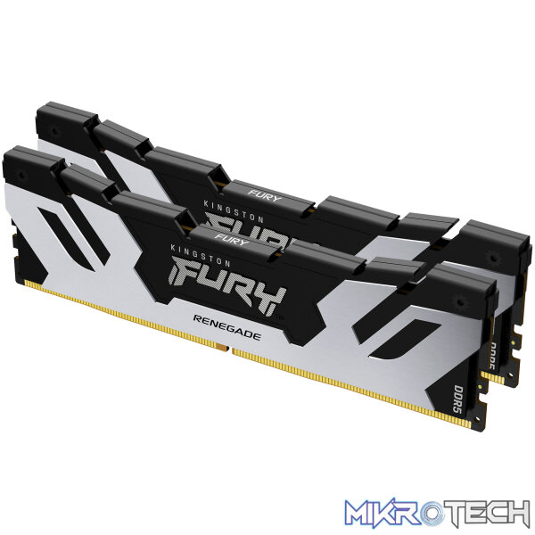 Kingston Fury Renegade 32GB (2x16GB) DDR5-6400 CL32 Kit - 1.4V Kingston Fury Renegade 32GB (2x16GB) DDR5-6400 CL32 Kit - 1.4V