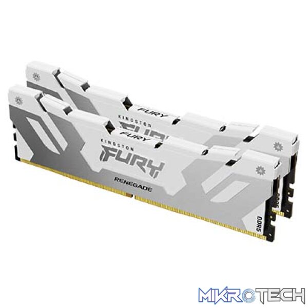 Kingston Fury Renegade 64GB (2x32GB) DDR5-6400 CL32 Kit - 1.4V Kingston Fury Renegade 64GB (2x32GB) DDR5-6400 CL32 Kit - 1.4V