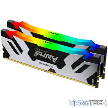 Kingston Fury Renegade RGB 96GB (2x48GB) DDR5-6400 CL32 Kit - 1.4V