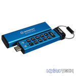 Kingston IronKey Keypad 200 USB Type-C 16GB Flash Drive