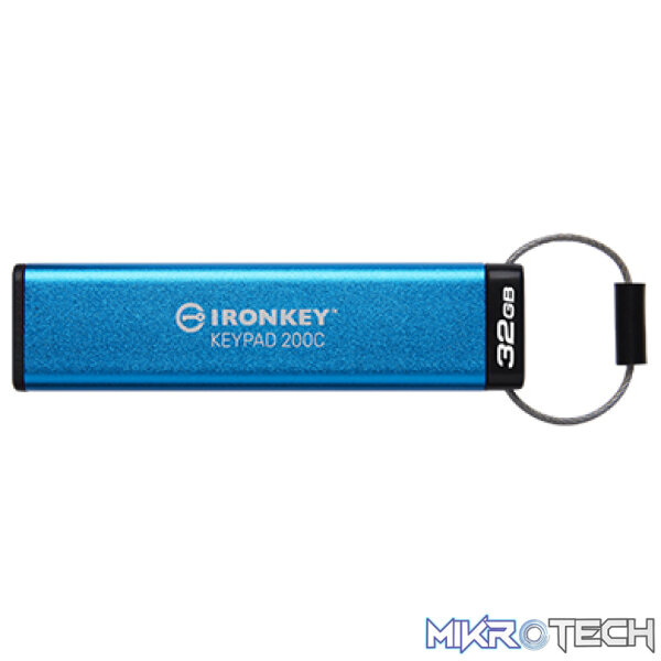 Kingston IronKey Keypad 200 USB Type-C 32GB Flash Drive - Image 2