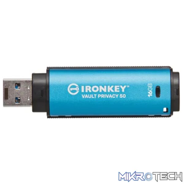 Kingston IronKey Vault Privacy 50 USB Type-A 16GB Flash Drive - Image 2