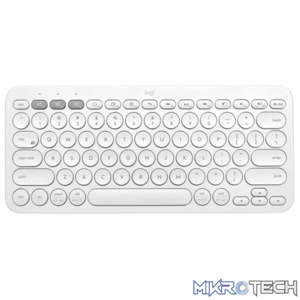 Logitech-K380-Multi-Device-Bluetooth-Keyboard-White-1 Logitech K380 Multi-Device Bluetooth Keyboard -White - Image 1