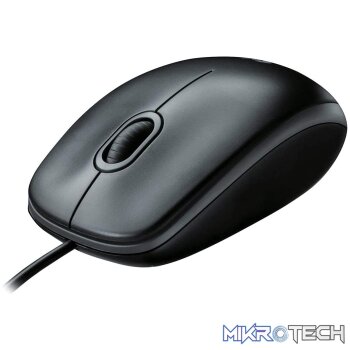 Logitech M100 Mouse - Black