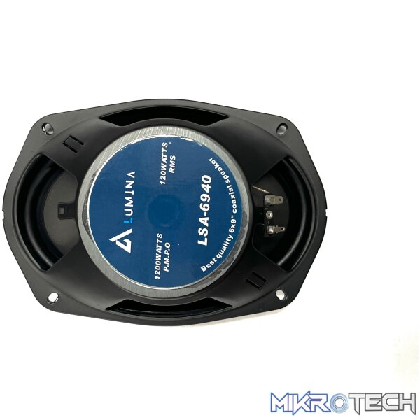 Lumina LSA-6940 1200W 6X9" 60RMS  4-Way Speakers - Image 2