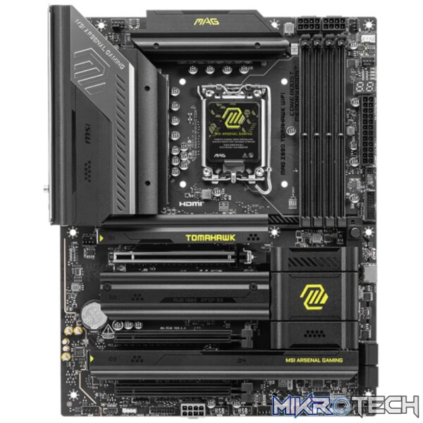 MSI MAG Z890 TOMAHAWK WIFI Intel LGA1851 ATX Gaming Motherboard - Image 2