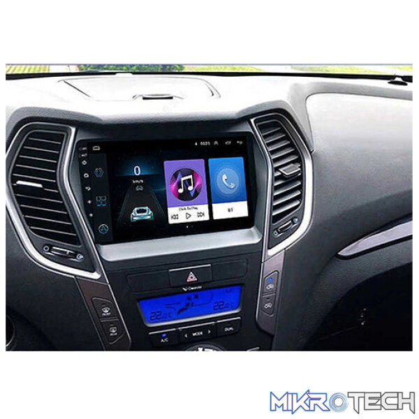 Navtech OEM Hyundai Santa 2013-2018 Android Auto & Apple Carplay Radio - Image 2