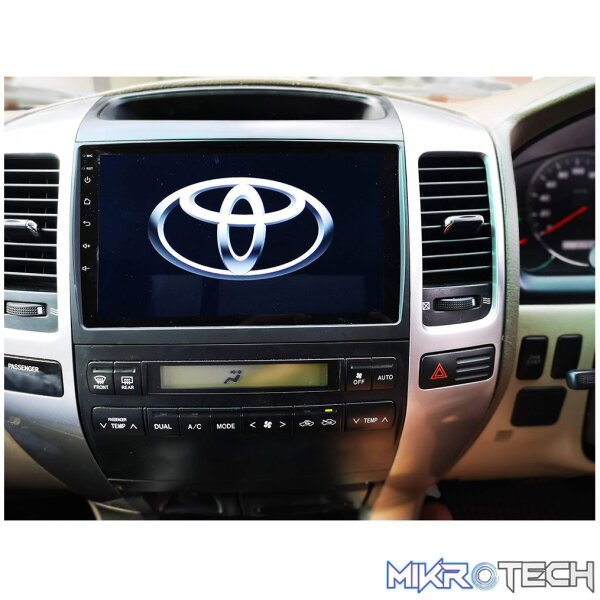 Navtech OEM Toyota Prado 9" Inch 2003-2009 High Spec Android Auto and Apple Carplay Radio - Image 2