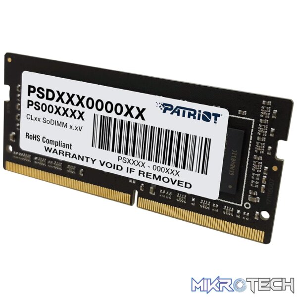 Patriot Signature Line 8GB 2400MHz DDR4 Dual Rank SODIMM Notebook Memory - Image 4