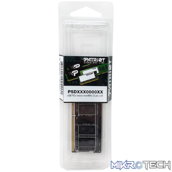Patriot Signature Line 8GB 2400MHz DDR4 Dual Rank SODIMM Notebook Memory - Image 5