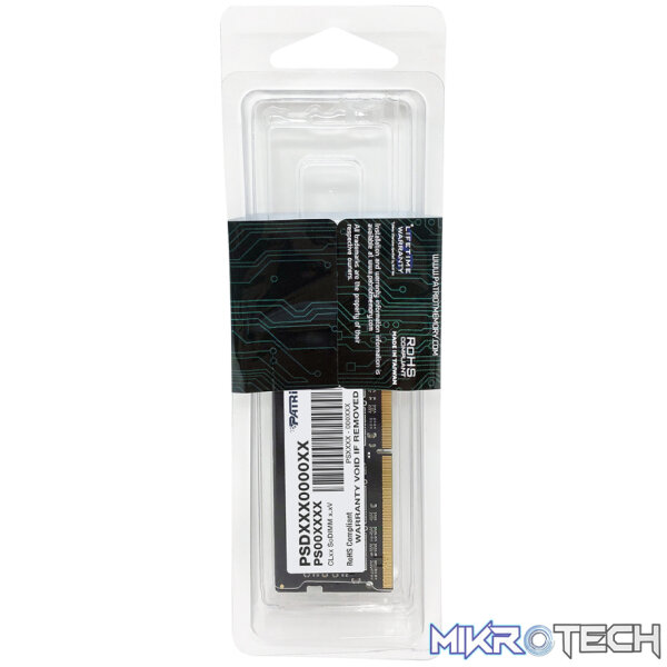 Patriot Signature Line 8GB 2400MHz DDR4 Dual Rank SODIMM Notebook Memory - Image 6