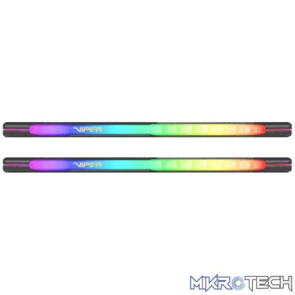 Patriot Vipersteel 32GB KIT (2x16GB) 3600MHz DDR4 Desktop Gaming Memory RGB - Image 3