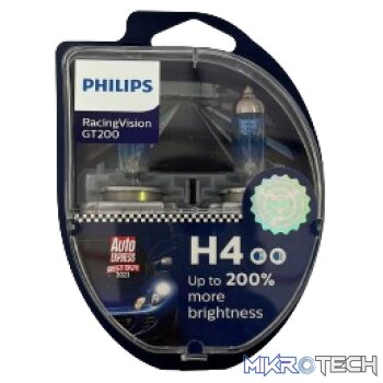 Philips RV-H4 H4 Racing Vision High Performance Headlights