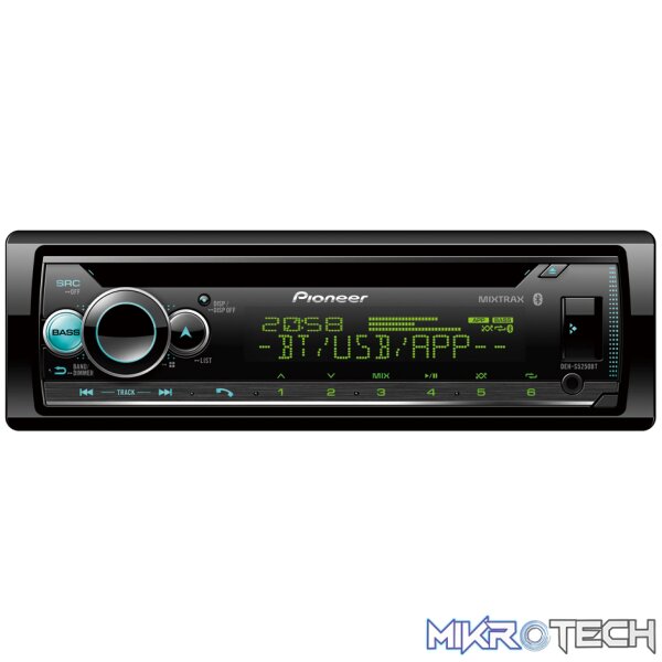 Pioneer DEH-S5250BT BLUETOOTH/CD/USB Single Din Radio - Image 2