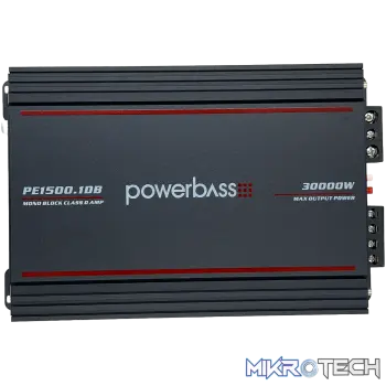 Powerbass PE1500.1DB 30000W Monoblock Amplifier