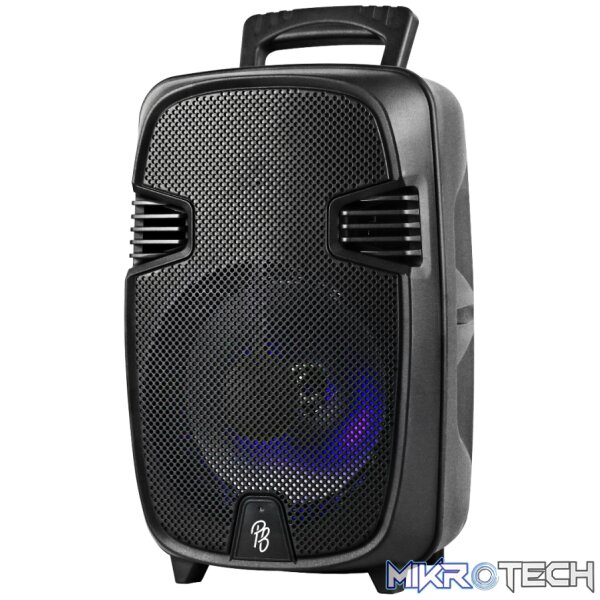 ProBass Blast 8" Black BT Portable Speaker ProBass Blast 8" Black BT Portable Speaker