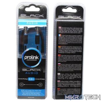 Prolink 3.5mm Stereo Male to 3.5mm Stereo Male Cable