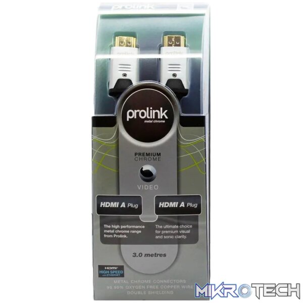 Prolink HDMI Type A to Type A Prolink HDMI Type A to Type A