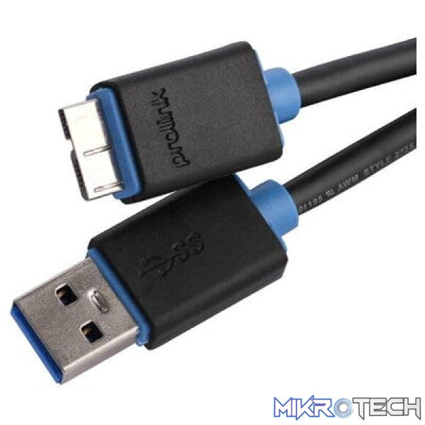 Prolink USB 3.0 Male to Micro B Cable Prolink USB 3.0 Male to Micro B Cable