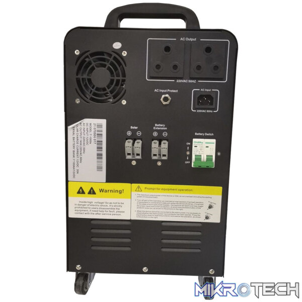 RCT MegaPower RCT-MP-T1000S 1KVA/1000W Inverter Trolley With 1 x 100AH Battery - Image 5