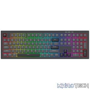 REDRAGON CRUX Membrane Gaming Keyboard - Black