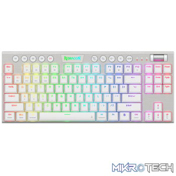 Redragon K621W HORUS PRO RGB TKL RGB Mechanical Gaming Keyboard - White