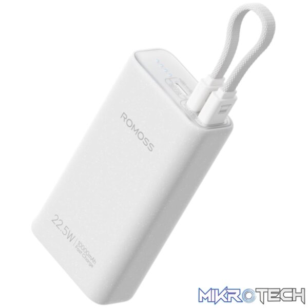 Romoss PHA10 10000mAh 22.5W Fast Charge Power Bank – Grey - Image 2