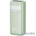 Romoss PMT30 30000mAh 30W Fast Charge Power Bank – Green