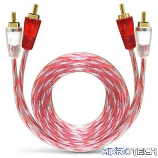 Stetsom RB-5 RCA Cable 5m Bronze Line Series Stetsom RB-5 RCA Cable 5m Bronze Line Series