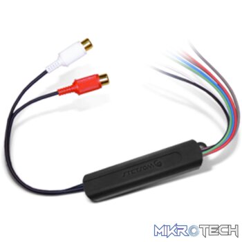 Stetsom ST6000 RCA Hi-Low Converter with Remote Wire