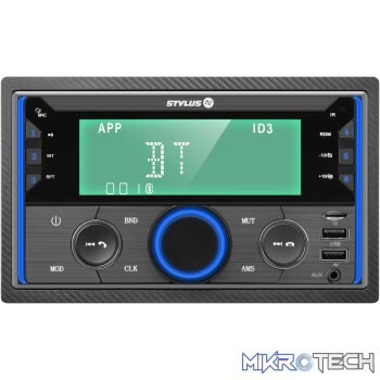 Stylus CAV9010DCKBT Bluetooth/USB Double Din Radio