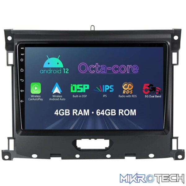 Stylus STY-FORD-6 Ford Ranger T7 2015-22 Carplay/AndroidAuto Double Din Radio Stylus STY-FORD-6 Ford Ranger T7 2015-22 Carplay/AndroidAuto Double Din Radio