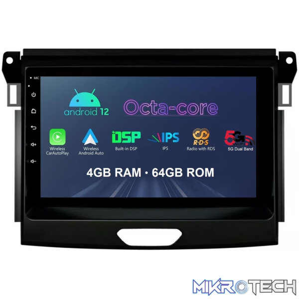 Stylus STY-FORD-7 Ranger 2016-22 Carplay/AndroidAuto Double Din Radio Stylus STY-FORD-7 Ranger 2016-22 Carplay/AndroidAuto Double Din Radio