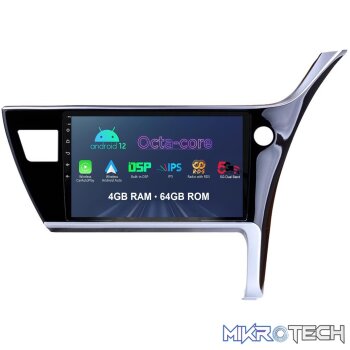 Stylus STY-TOYOTA-18 Corolla 2017-21 Carplay/AndroidAuto Double Din Radio